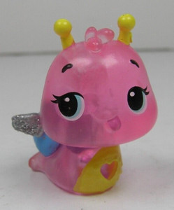 Hatchimals Translucent Pink Snail Toy Collectible Figurine 1" Tall Spin Master