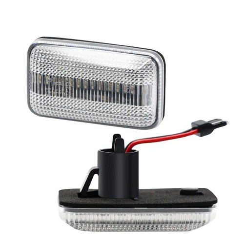 Clear LED Indicator Guard Repeater Light For Porsche 911 964 993 Golf MK2 - Picture 4 of 7
