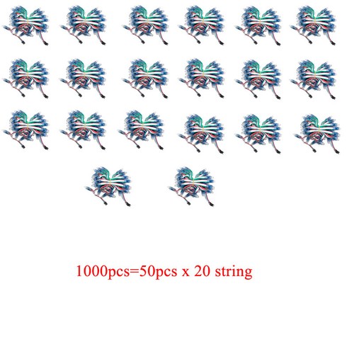1000pcs 5V 1904 IC RGB Full Color Pixels LED Module light Chrismas Lamp Strips - Picture 14 of 15