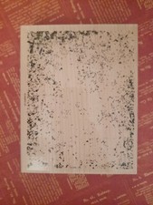 Stampin Up Retired Wonderfully Worn wooden stamp