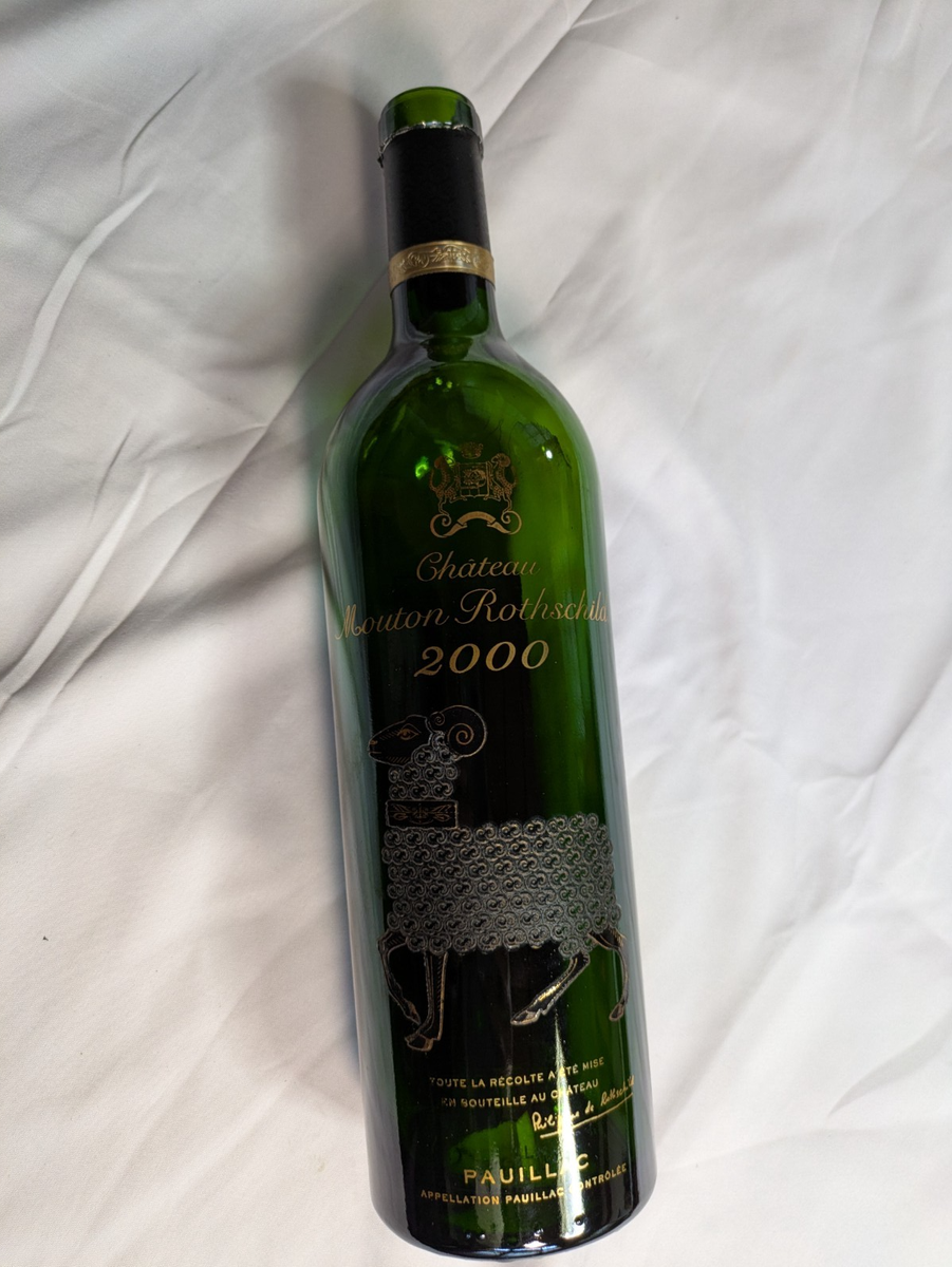 Chateau Mouton Rothschild 2000 空き瓶 Chateau Mouton Rothschild 2000 Empty Bottle Japan | eBay