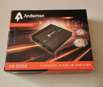 Andeman 2-Kanal Auto HiFi Stereo Audio Amplifier Verstärker Subwoofer Amp