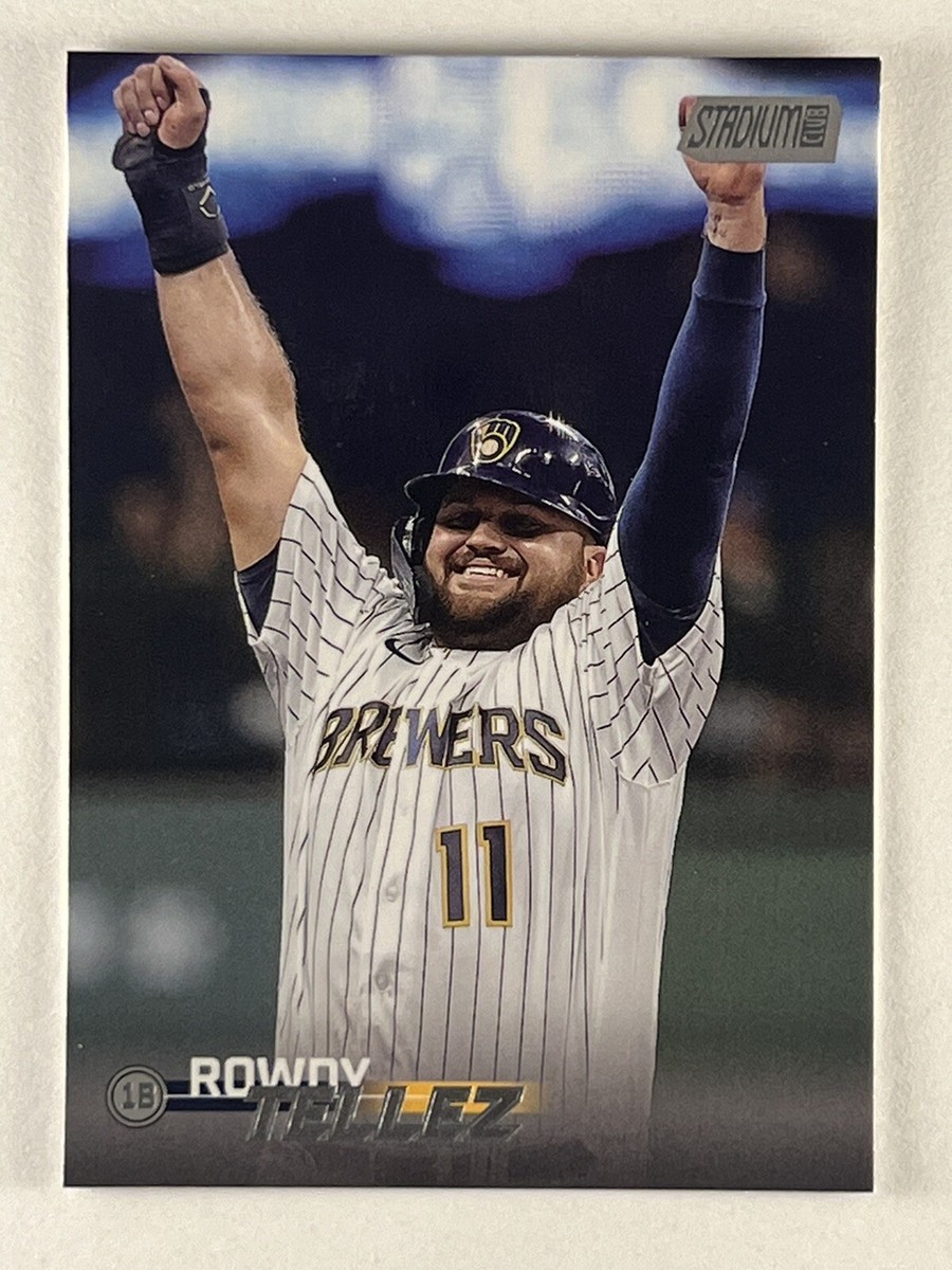 Rowdy Tellez 2023 Stadium Club #41 Milwaukee Brewers