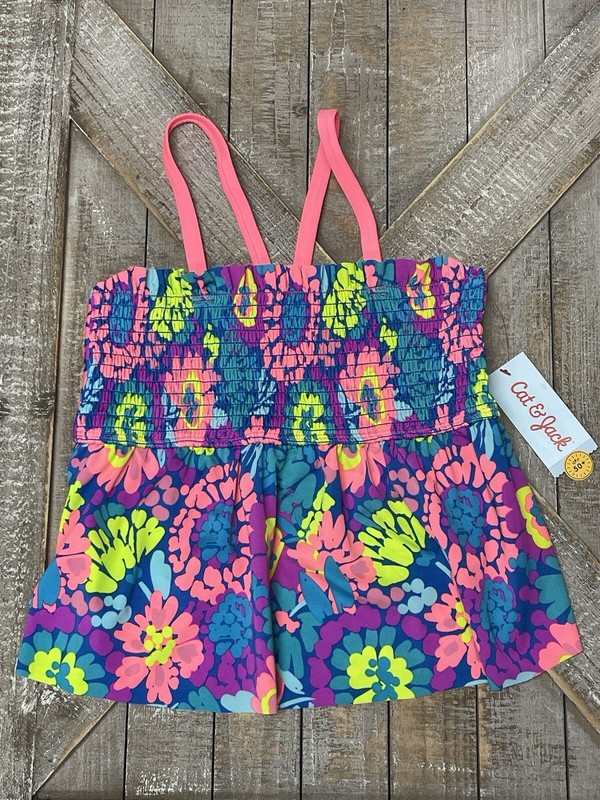 Girls Swimsuit Top Size 10/12 New With Tags