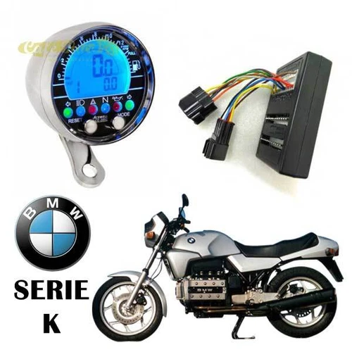 Odometer Digital Acewell for BMW K75 K100 K1100 Aluminum Light Carburant