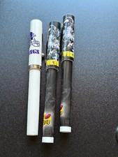 Three NFL Football Minnesota Vikings Disposable Ink Pens (USED) no ink