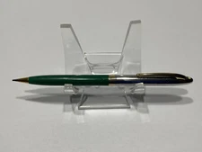 Sheaffer GREEN Sentinel  White Dot Chrome W/Gold Trim Pencil Continuous Twist