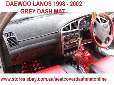 DASH MAT, DASHMAT, DASHBOARD COVER FIT  DAEWOO LANOS 1998-2002, GREY