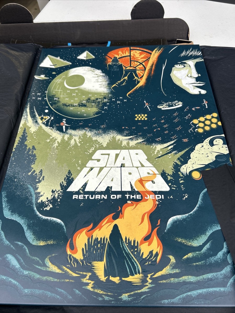 Displate Limited Edition RotJ Return of the Jedi Open Box | eBay