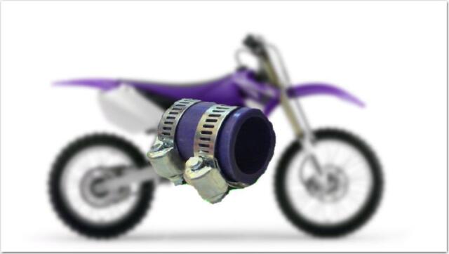 1" id Purple exhaust pipe coupling clamps dirt bike cr kx rm ktm fmf dg & quad