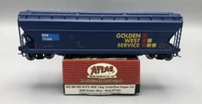 Atlas 20000082 HO Scale Golden West ACF 3 Bay Centerflow Hopper Car #77391 LN