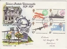 GB Stamps First Day Cover Centenary of Universal Postal Union PHILART CDS 1974