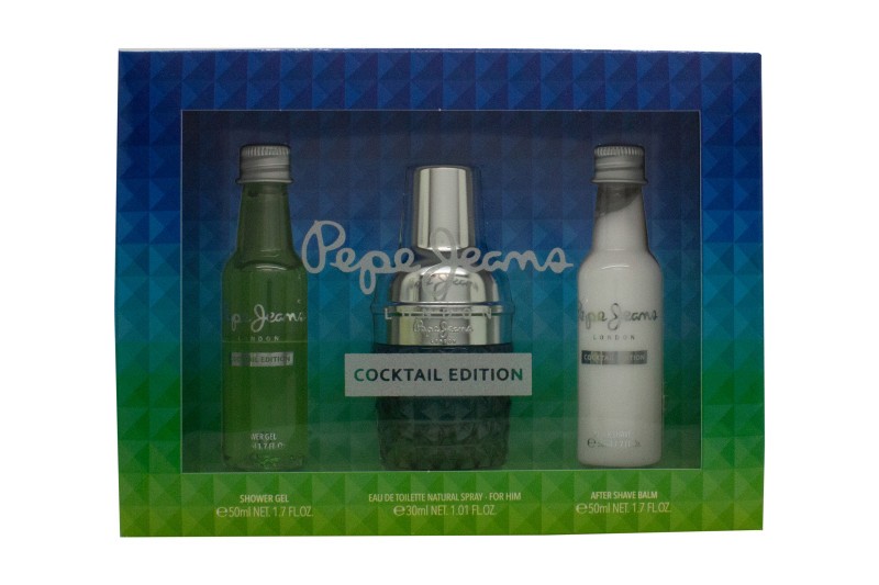 Pepe Jeans Cocktail Mens 30Ml 3Pc Gift Set - Image 2