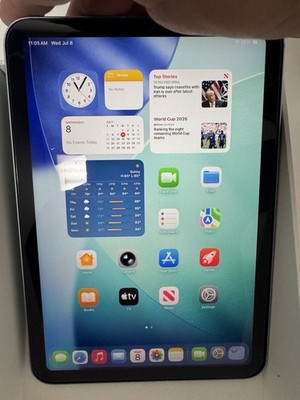 Apple iPad Mini A17pro 7th gen 256GB, Wi-Fi Cellular, Blue MINT!!