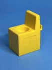Yellow Lifeguard Chair Swimming Pool #2526 Vintage Fisher Price Little People