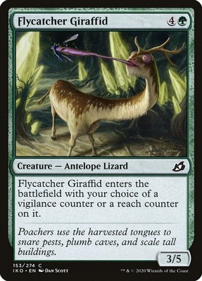 Flycatcher Giraffid (153) Ikoria: Lair of Behemoths IKO MTG Magic