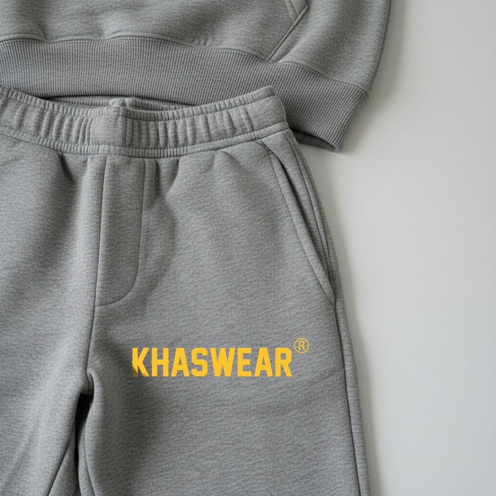 Men Premium Fleece KhasWear Tracksuit Jogger Exclusive Casual Activewear GYM image 3