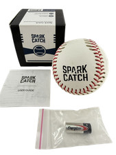 Spark Catch NEW Illuminated Light-Up Baseball Glow in the Dark with Battery Op