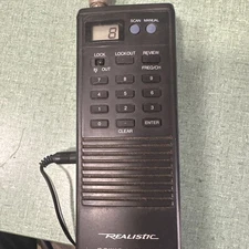 Vintage Realistic Scanner 10 Channel Direct Entry Programmable # 20-139 Tested