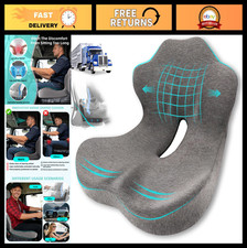 Ergonomic Memory Foam Seat Cushion With Lumbar Support For Truck Office Use Ergonomic Memory Foam Seat Cushion With Lumbar Support For Truck Office Use