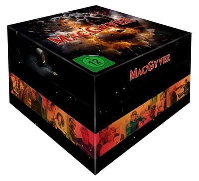 MacGYVER BIG BOX Die komplette TV-Serie Uncut  34 BLU-RAY BIG BOX NEU