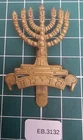 WW1 38th, 39th & 40th (Jewish) Battalions The Royal Fusiliers  Cap Badge EB-3132
