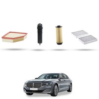 Hoffcar Wartungsset - 4 Filter FüR BMW Serie 7 (G11, G12) 740D 235Kw Ab 2015