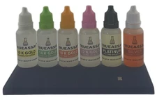 10K 14K 18K 22K Gold Silver Platinum Jewelry Test Solutions Coin Acid Test Kit