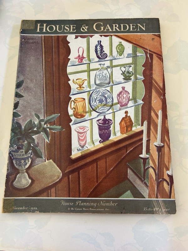 Vintage November 1939 House & Garden Magazine