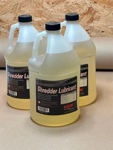 3x 1 Lubrifiant pour huile de shredder en papier Gallon Dahle