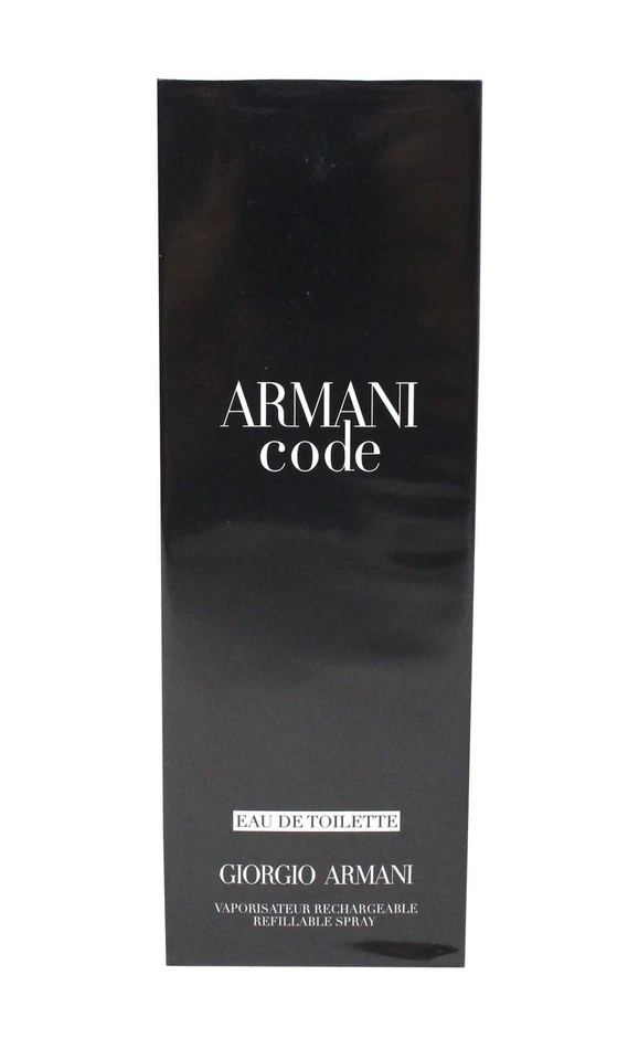 Giorgio Armani Code eau de toilette recargable para hombre 6,7 onzas Foto 2 de 4