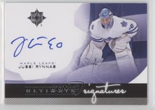 2012-13 Ultimate Collection Ultimate Signatures Jussi Rynnas #US-JR Auto 0v1