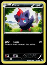 Zorua 70/114 Common Black & White Pokemon Heavily Played on eBay