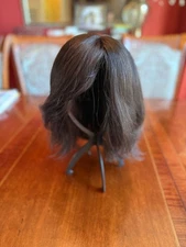 Jon Renau Carrie #708 Human Hair Wig 2 “Chocolate Soufflé” Avg + Extras