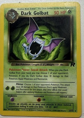 Dark Golbat 24/82 Team Rocket Regular