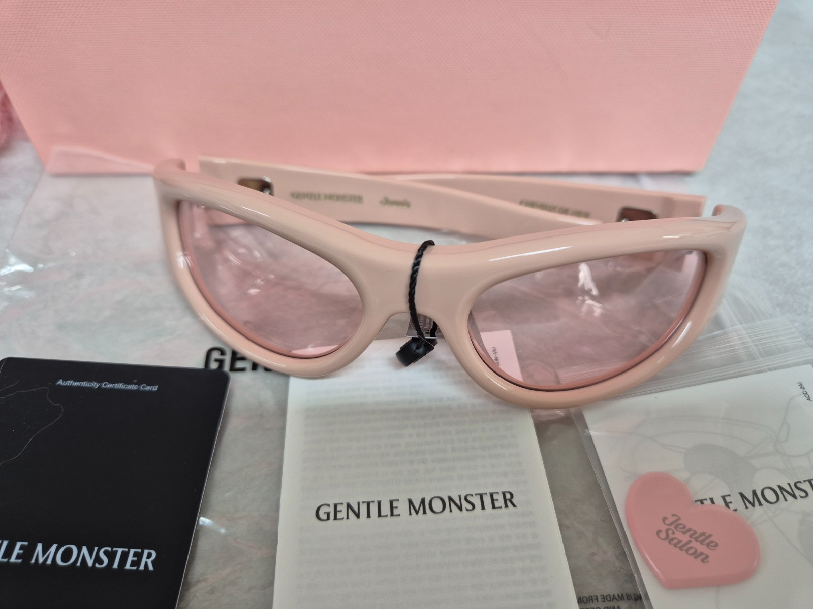 Gentle Monster x Jennie Jentle Salon Cheveux De Nini P7 Pink No Tariffs In US