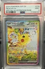 2024 Pokemon Surging Sparks Pikachu EX 238/191 Special Illustration Rare PSA 9