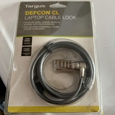 Targus Defcon CL Laptop Computer Security Cable Lock Combination New Sealed