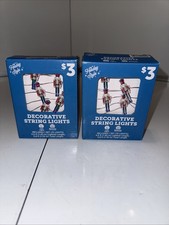 2 Boxen Nussknacker Weihnachts Lichterkette LED batteriebetrieben