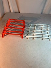 Vintage 1960s Eldon 1/32 Slot Car Track Risers and Guardrails