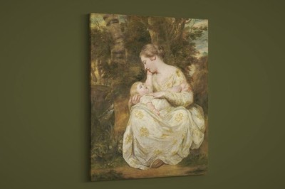 Joshua Reynolds - Mrs Susanna Hoare and Child - Art Print on Paper or Canvas