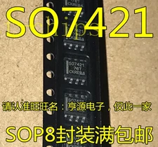 10PCS ISO7421EDR SO7421 S07421 SOP8 #A6-29