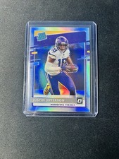 2020 Panini Donruss Optic Rated Rookie Card Justin Jefferson Holo Prizm #163. rookie card picture