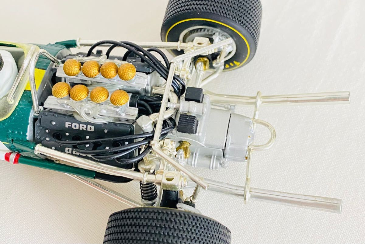1/18 Lotus F1 49 Team No.5 1967 Jim Clark Green Quartzo | eBay 1/18 Lotus F1 49 Team No.5 1967 Jim Clark Green Quartzo | eBay