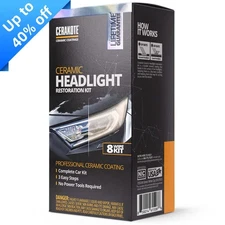 Cerakote Ceramic Headlight Restoration Kit - 8 Wipes