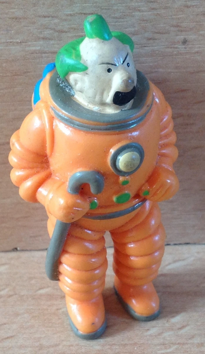 FIGURINE PVC TINTIN KUIFJE HERGE LU COSMONAUTE TENUE NASA SUR LA LUNE DUPOND T