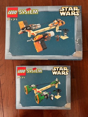 LEGO 7171 Star Wars: Mos Espa Podrace - 2 pod racers w/ Instructions