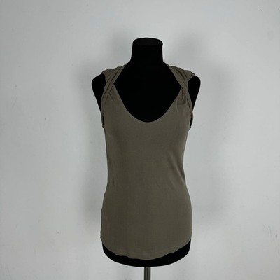Prada Sport Tank Top Sleeveless Shirt Turn Your Shoulders Womens Size S
