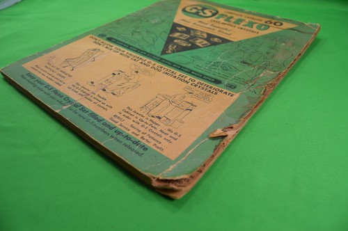 Vtg G-S FLEXO Cast Optics Crystal Catalog 60 Watchmaker Crystal Booklet - Picture 2 of 6