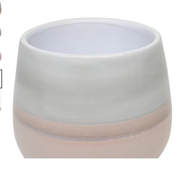 Plantadeira de cerâmica 10" – Vaso decorativo com drenagem para plantas internas e externas - Imagem 3 de 4